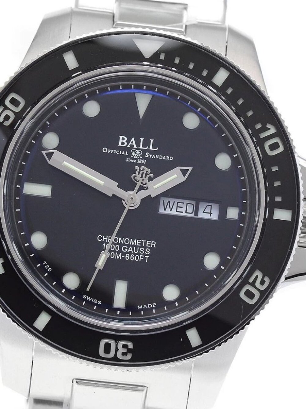 BALLWATCH Engineer Hydrocarbon Original DM2218B-SCJ-BK Automatic Men's_
